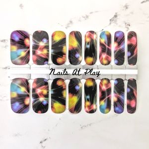 5 for $15 Nail Wraps- Disco Lights